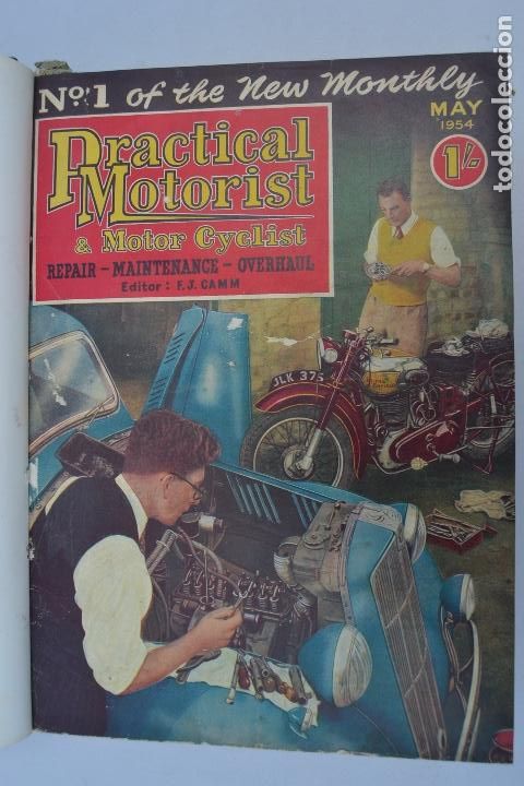 Coches y motocicletas: 1954- 1962 REVISTA PRATICAL MOTORIST & MOTOR CYCLIST REPAIR - MAINTENANCE - OVERHAUL RARO