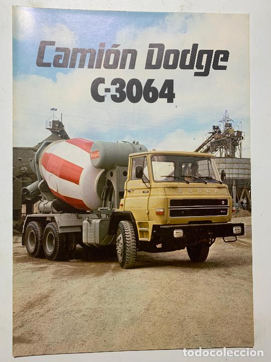 Automobili e Motociclette: catalogo folleto camion dodge c-3064 t a&ntilde;os 80