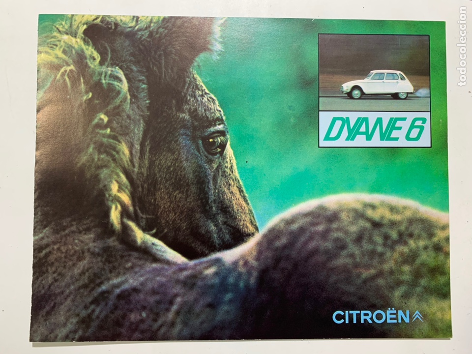 Coches y Motocicletas: Catalogo folleto publicidad original de 1971 Citr&ouml;en Dyane 6