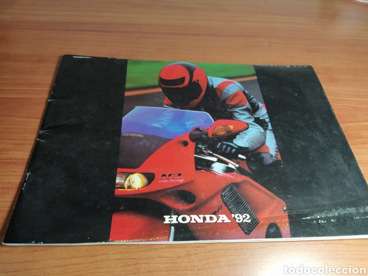 Coches y motocicletas: Cat&aacute;logo honda 92