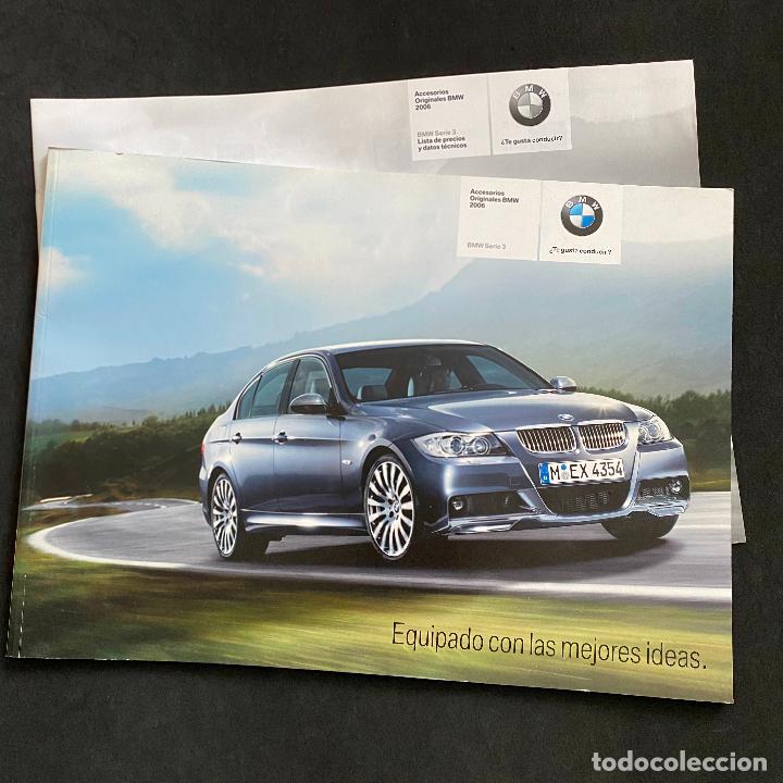 Voitures et Motocyclettes: catalogo folleto publicidad Bmw Accesorios originales 2006 serie 3