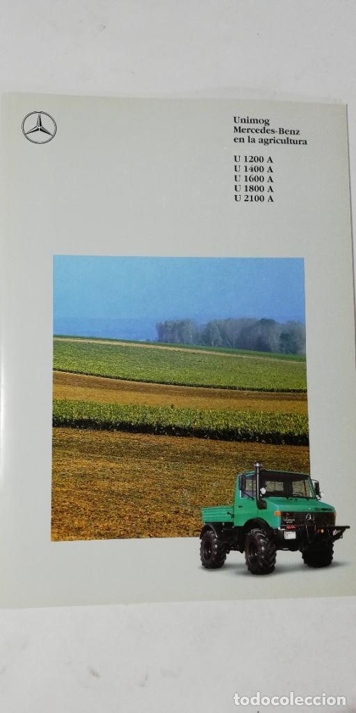 Coches y Motocicletas: CAT&Aacute;LOGO CAMI&Oacute;N TODOTERRENO MERCEDES BENZ UNIMOG AGRICULTURA U1200A-U1400A-U1600A-U1800A-U2100A (ZCE