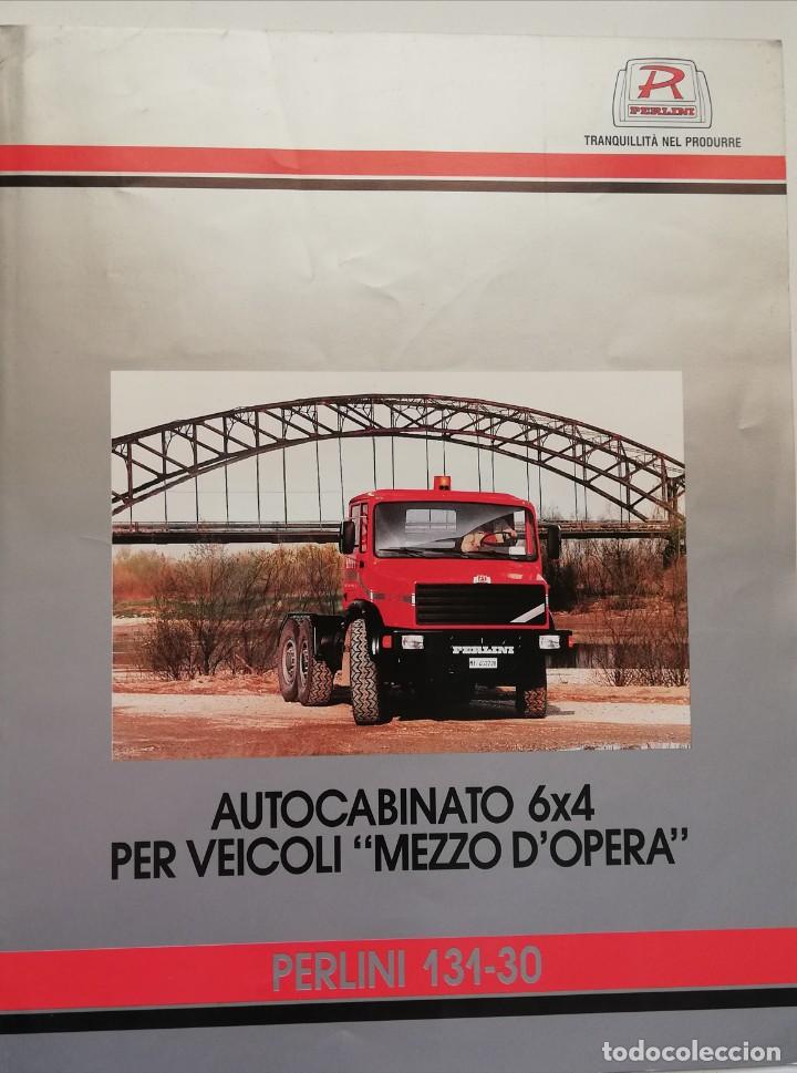 Coches y motocicletas: CAT&Aacute;LOGO CAMI&Oacute;N OBRAS 6X6 PERLINI 131-30 (ZCETA)