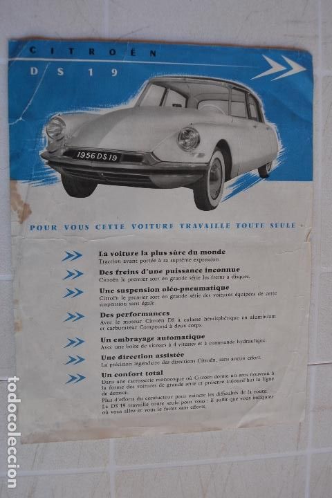 Coches y Motocicletas: CAT&Aacute;LOGO CITROEN S 19 RARO