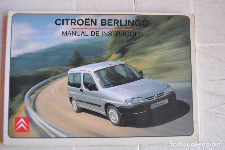 Coches y Motocicletas: 2002 MANUAL DEL PROPRIETARIO CITROEN BERLINGO
