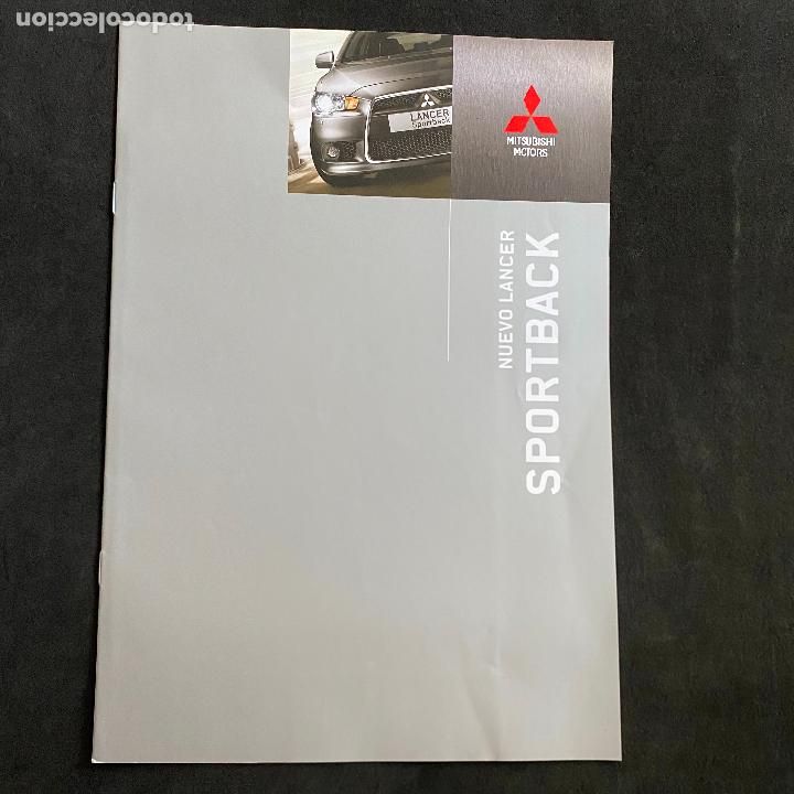 Coches y Motocicletas: catalogo folleto publicidad Mitsubishi Motors nuevo Lancer Sportback de 2008