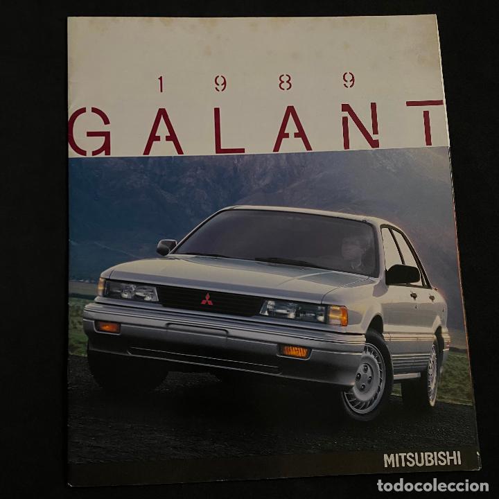 Coches y Motocicletas: Catalogo folleto publicidad Galant de 1989 Mitsubishi