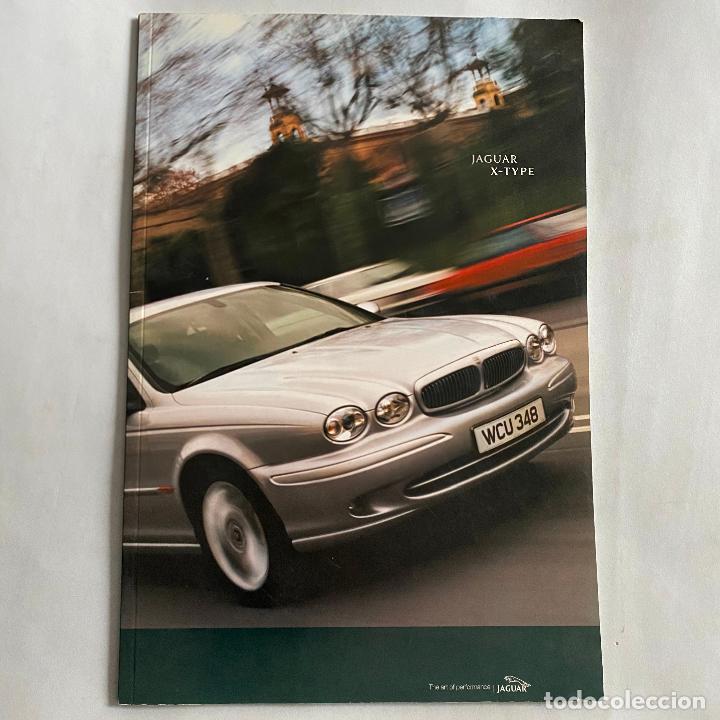 Coches y Motocicletas: Catalogo folleto publicidad Jaguar X-Type