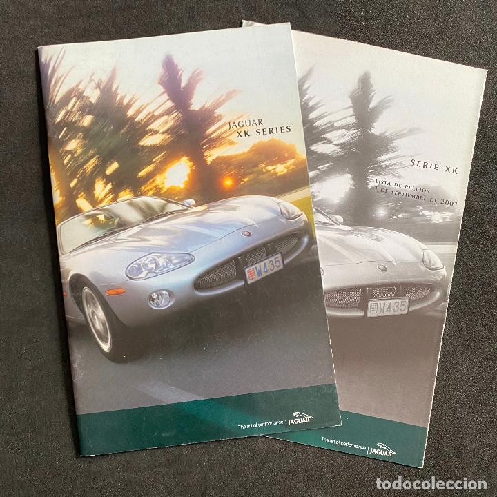 Coches y Motocicletas: Catalogo folleto publicidad Jaguar XK series