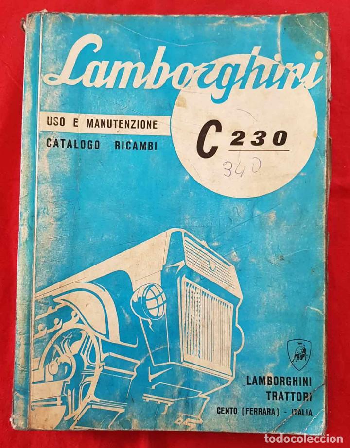 catálogo recambios de lamborghini y de uso y ma - Acheter Catalogues,  publicité et livres de mécanique sur todocoleccion