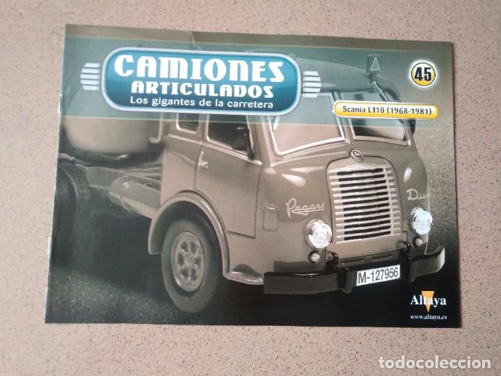 Autos und Motorr&auml;der: Fasc&iacute;culo 45 Camiones Articulados Scania L110 (1968-1981) Altaya Nuevo