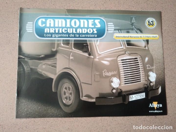Voitures et Motocyclettes: Fasc&iacute;culo 53 Camiones Articulados International Harvester K-7 (1941-1947) Altaya Nuevo