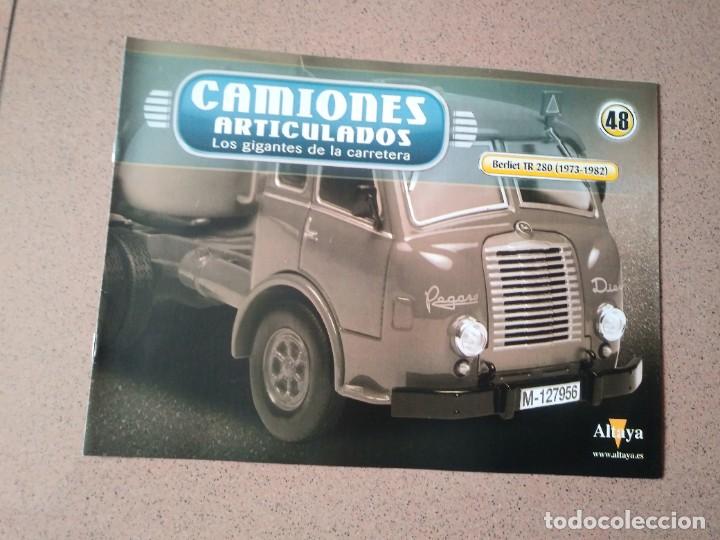 Voitures et Motocyclettes: Fasc&iacute;culo 48 Camiones Articulados Berliet TR 280 (1973-1982) Altaya Nuevo