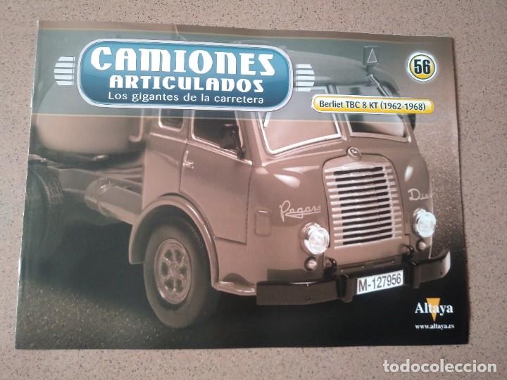 Autos und Motorr&auml;der: Fasc&iacute;culo 56 Camiones Articulados Berliet TBC 8 KT (1962-1968) Altaya Nuevo