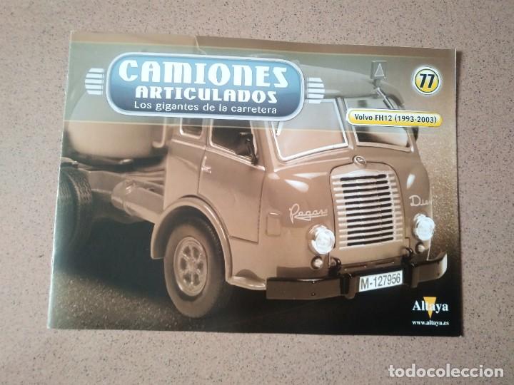 Voitures et Motocyclettes: Fasc&iacute;culo 77 Camiones Articulados Volvo FH12 (1993-2003) Altaya Nuevo