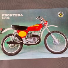 Coches y Motocicletas: BULTACO MOTO BULTACO FRONTERA 74/125 CATALOGO ORIGINAL 1976. Lote 229879685