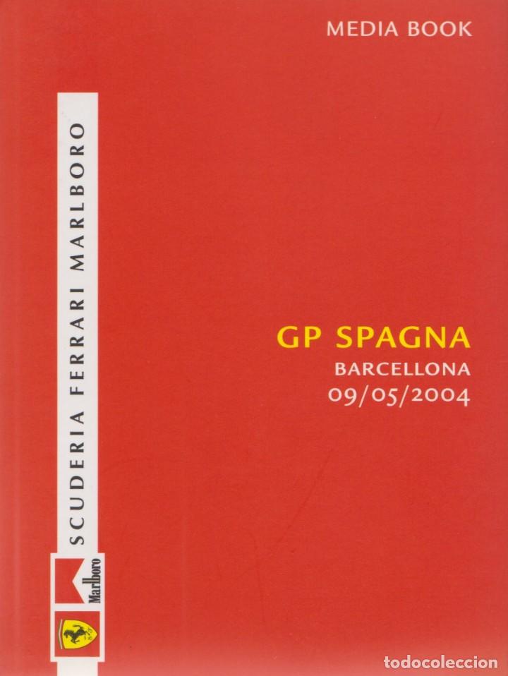 Carros e motociclos: FERRARI MEDIA BOOK BARCELONA 2004