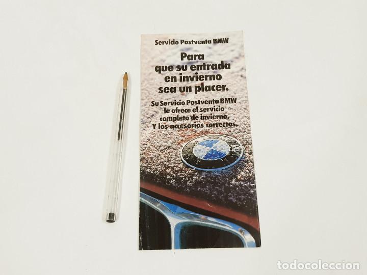 Voitures et Motocyclettes: TRIPTICO CON PUBLICIDAD DE AUTOM&Oacute;VILES BMW