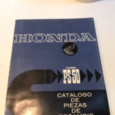 Voitures et Motocyclettes: HONDA PS 50 CATALOGO DE PIEZAS DE RECAMBIO ORIGINAL. Lote 231349165