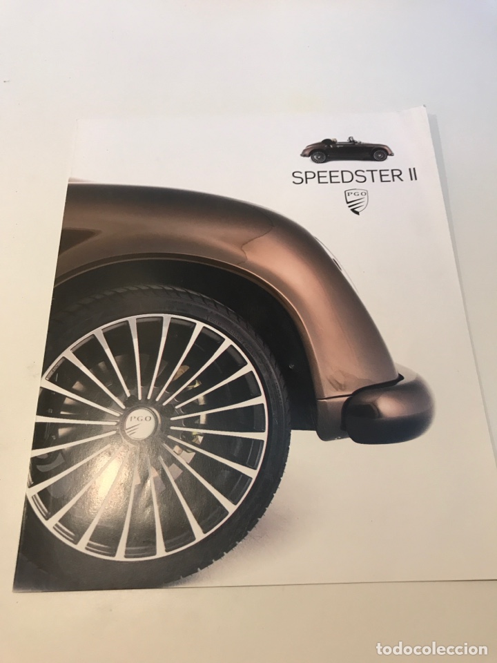 Automobili e Motociclette: PGO Speedsteer II, folleto publicitario promocional