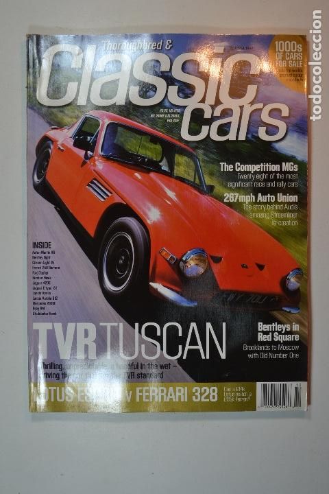Coches y motocicletas: 1999 REVISTA THOROUGHBRED & CLASSIC CARS - TVR TUSCAN - LOTUS ESPRIT X FERRARI 328