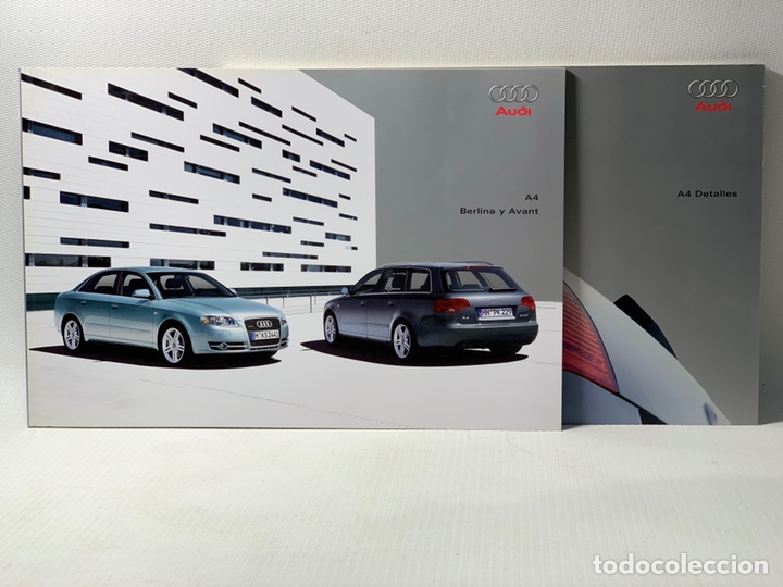 Automobili e Motociclette: 2 CATALOGOS COCHE CASA AUDI AUTOR : AUDI A 4 &middot;&middot;&middot;&middot; ED. PRINTED IN GERMANY