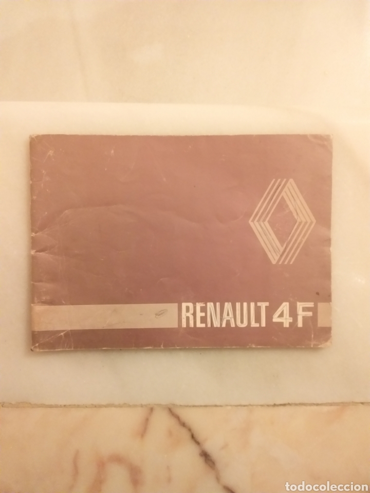 Coches y motocicletas: Manual Renault 4F - Foto 1