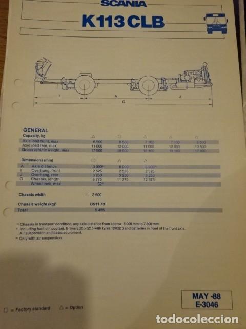 Automobili e Motociclette: CATALOGO AUTOBUS SCANIA K113 CLB