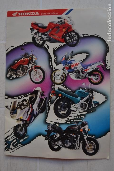 Coches y motocicletas: 1990`S CATALOGO HONDA MOTOCICLOS - TODOS LOS MODELOS