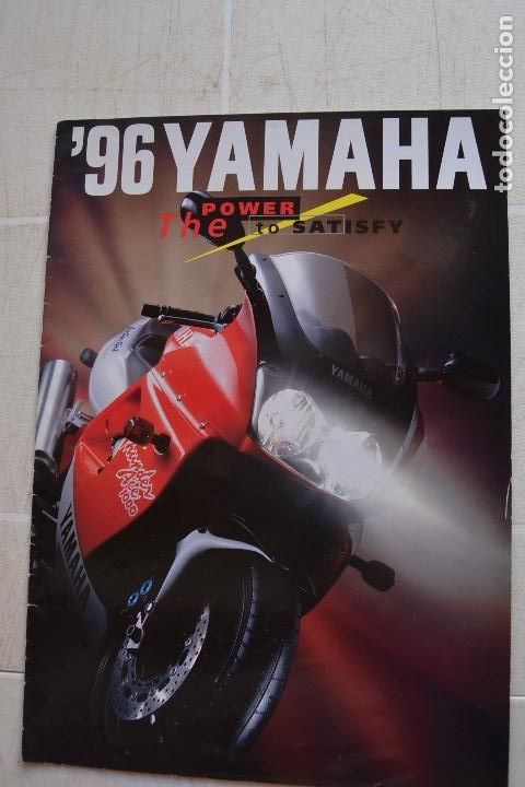 Coches y motocicletas: 1996 CATALOGO YAMAHA TODOS LOS MODELOS
