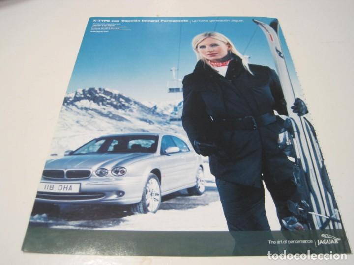 Coches y Motocicletas: JAGUAR X-TYPE 4X4: ANUNCIO PUBLICIDAD 2002