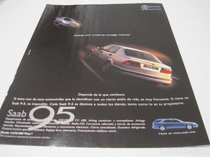 Coches y Motocicletas: SAAB 95: ANUNCIO PUBLICIDAD 1998