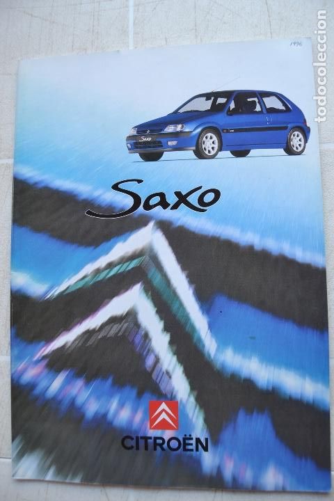 Coches y Motocicletas: 1996 CATALOGO CITROEN SAXO