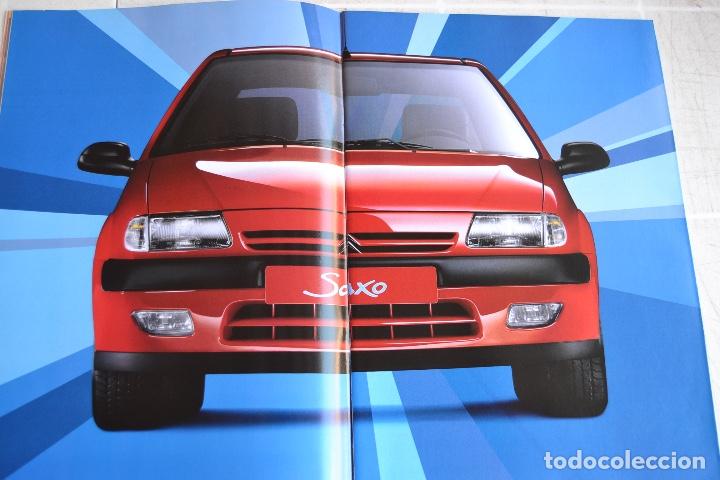 Coches y Motocicletas: 1997 CATALOGO CITROEN SAXO 3 Y 5 PUERTAS