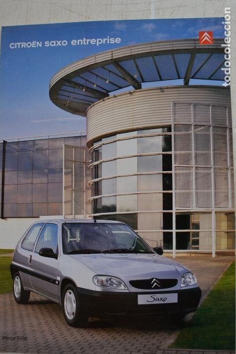 Coches y Motocicletas: 2000 CATALOGO CITROEN SAXO ENTREPRISE