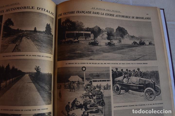 Coches y Motocicletas: 1921-1927 REVISTA EL ESPEJO DEPORTIVO - LE MIRROIR DES SPORT - AUTOMOVILISMO - CICLISMO - FOOTBALL .