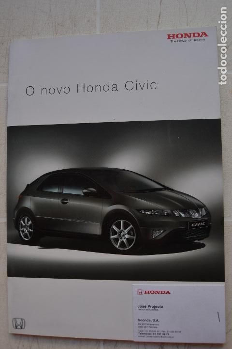Coches y motocicletas: 2005 CAT&Aacute;LOGO HONDA CIVIC