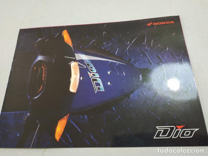 Coches y motocicletas: CATALOGO - TRIPTICO YAMAHA DIO.