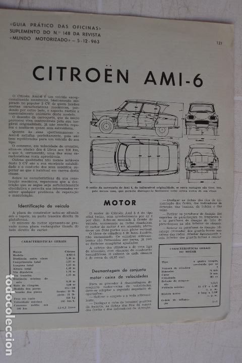 Coches y Motocicletas: MANUAL DE TALLER PR&Aacute;CTICO CITROEN AMI-6