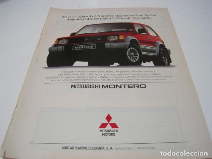Coches y Motocicletas: MITSUBISHI MONTERO: ANUNCIO PUBLICIDAD 1993