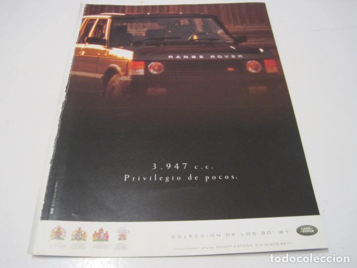 Coches y motocicletas: RANGE ROVER V8: ANUNCIO PUBLICIDAD 1990
