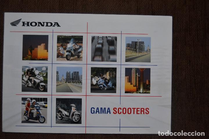Coches y motocicletas: CATALOGO HONDA SCOOTERS - SILVER WING - JAZZ - SH 125