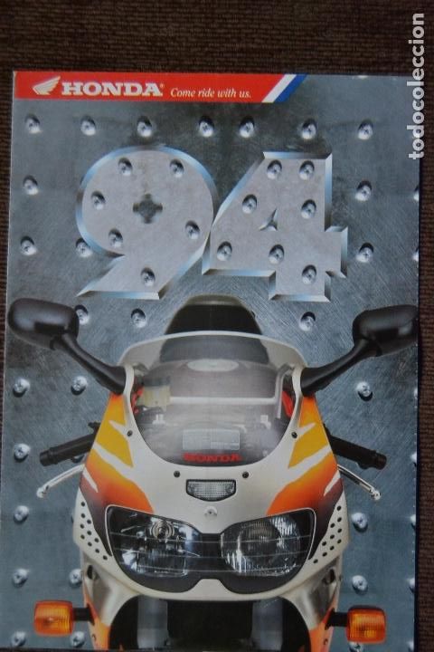 Coches y motocicletas: 1993 CAT&Aacute;LOGO MOTOCICLOS HONDA