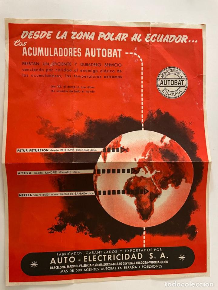 Automobili e Motociclette: FOLLETO DE MEC&Aacute;NICA - ACUMULADORES AUTOBAT