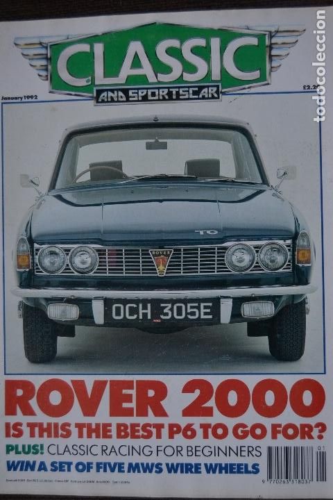 Coches y motocicletas: 1992 REVISTA CLASSIC AND SPORTSWEAR - ROVER 2000
