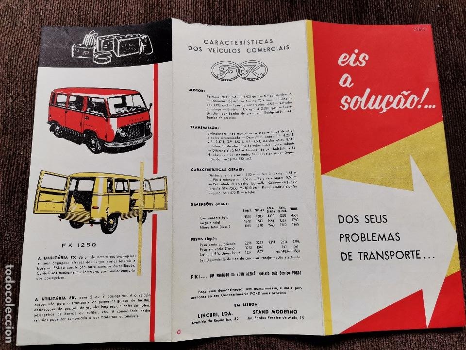 1965 Catalogo Ford Fk 1250 Raro Comprar Catalogos Publicidad Y Libros De Mecanica En Todocoleccion