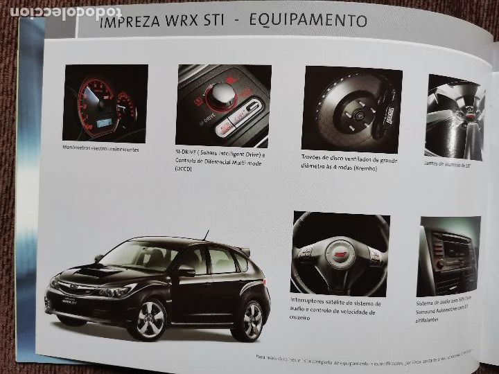 Coches y Motocicletas: CAT&Aacute;LOGO SUBARU MODELOS INCLUI IMPRESA WRX STI