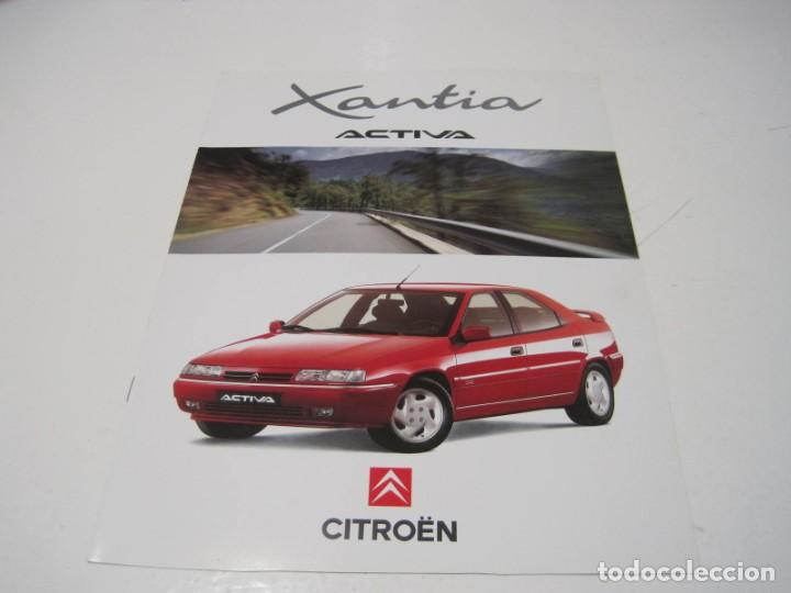 Coches y Motocicletas: CITRO&Euml;N XANTIA ACTIVA. Folleto comercial 1995