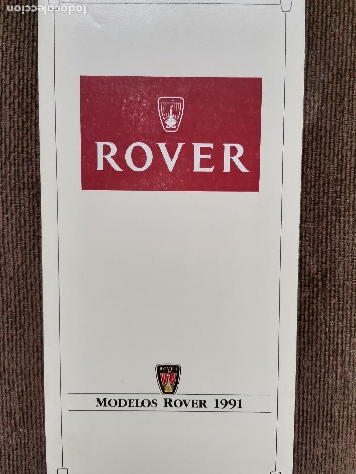 Coches y motocicletas: 1991 CAT&Aacute;LOGO ROVER TODOS LOS MODELOS