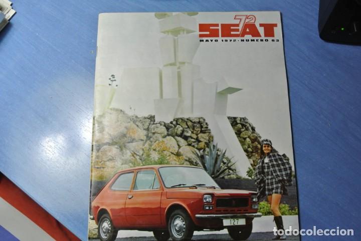 Coches y motocicletas: REVISTA SEAT MAYO 1972 N, 63,